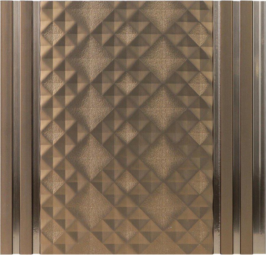 Bronze 3D Diamond