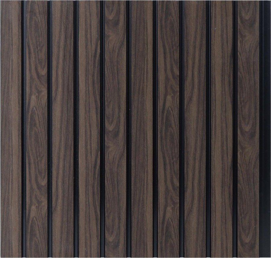 Espresso Walnut Fluted
