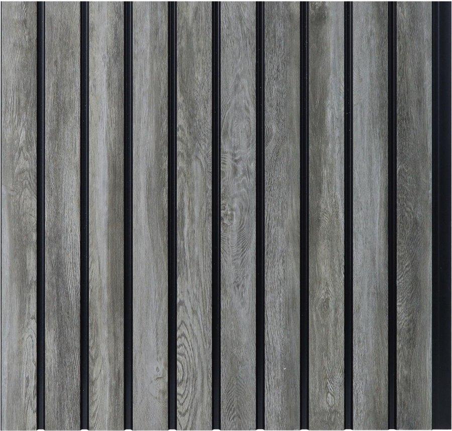 Grey Oak Fluted